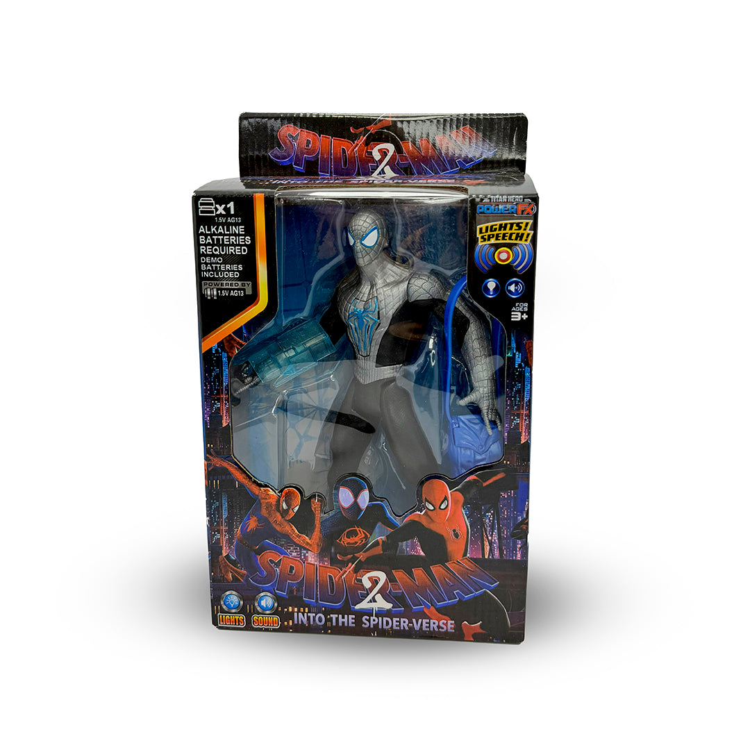 Figura Spider-Man Into the Spider-Verse 21 cm con Luces y Sonido