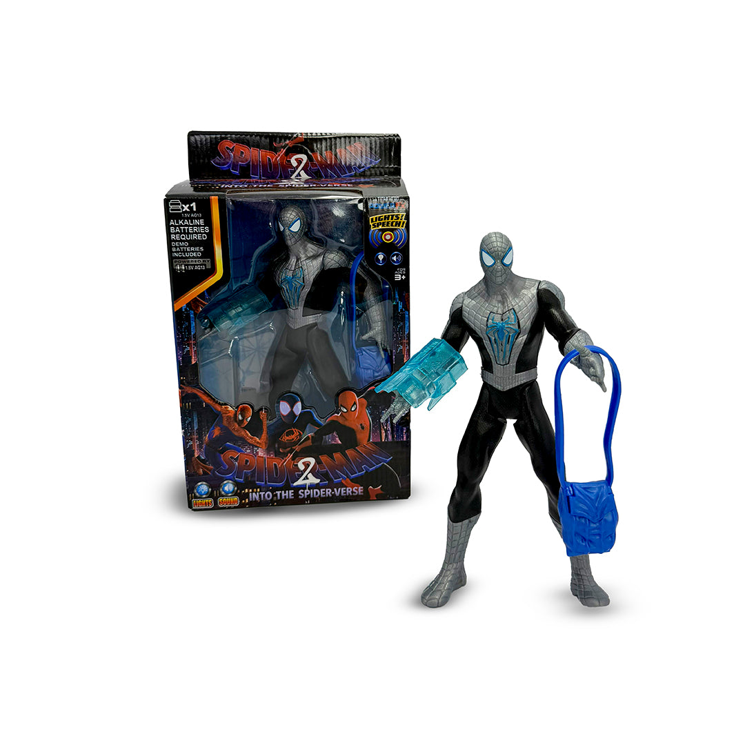 Figura Spider-Man Into the Spider-Verse 21 cm con Luces y Sonido