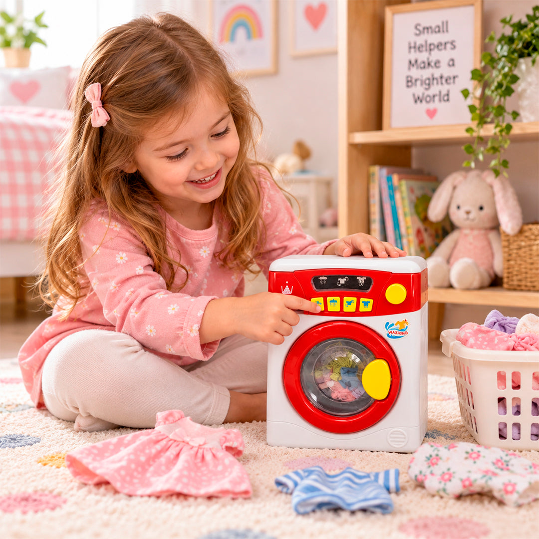 Set de 4 Electrodomésticos de Juguete con Luces y Sonidos