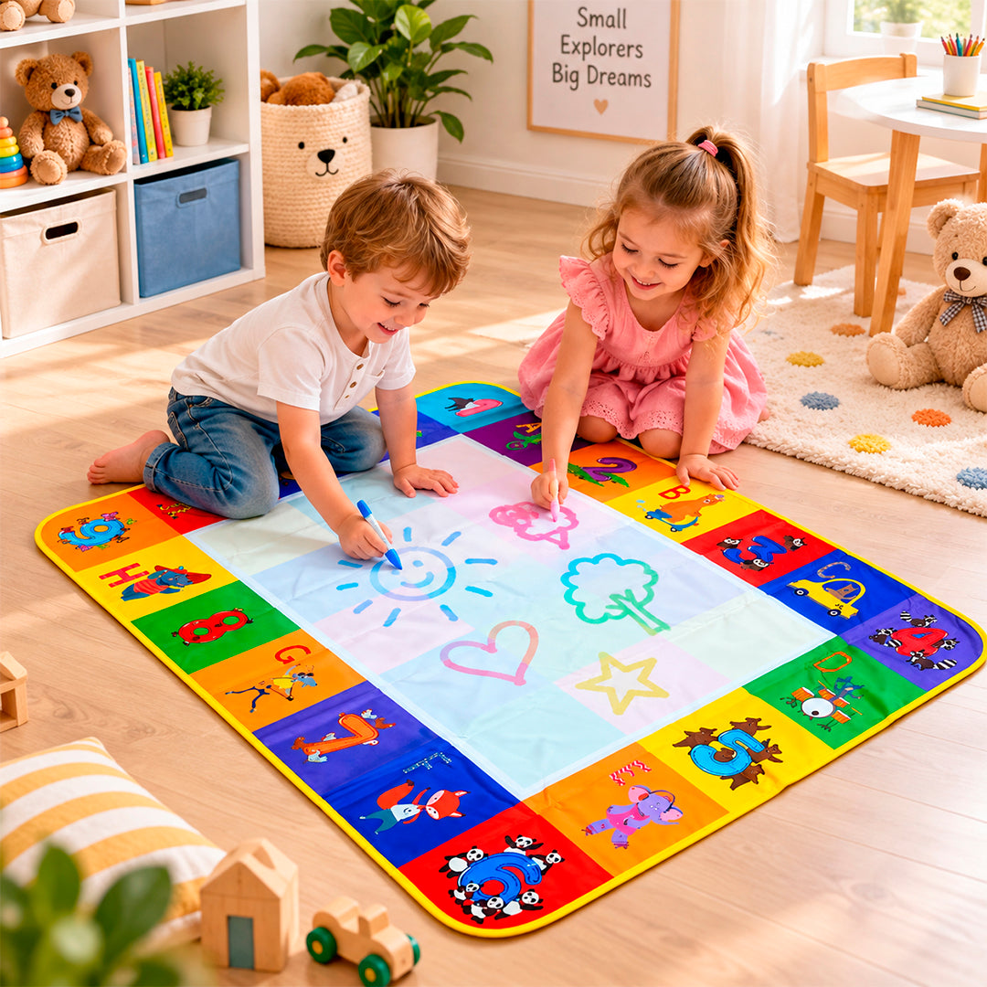 Tapete Mágico para Pintar con Agua 145 × 100 cm con Bolígrafos