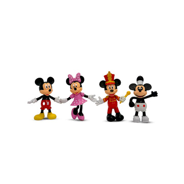 Set Mickey Mouse x4 Figuras 8–10 cm