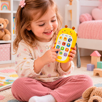 Celular Didáctico Huanger con Sonidos y Botones Interactivos