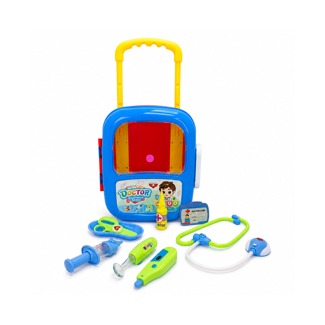 Maleta de Doctor 2 en 1 con Accesorios y Luz LED