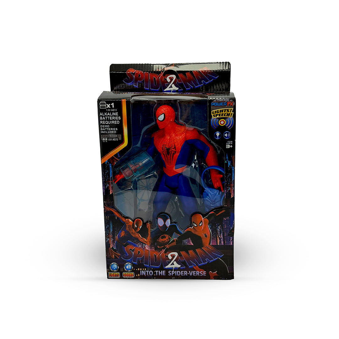 Figura Spider-Man Into the Spider-Verse 21 cm con Luces y Sonido