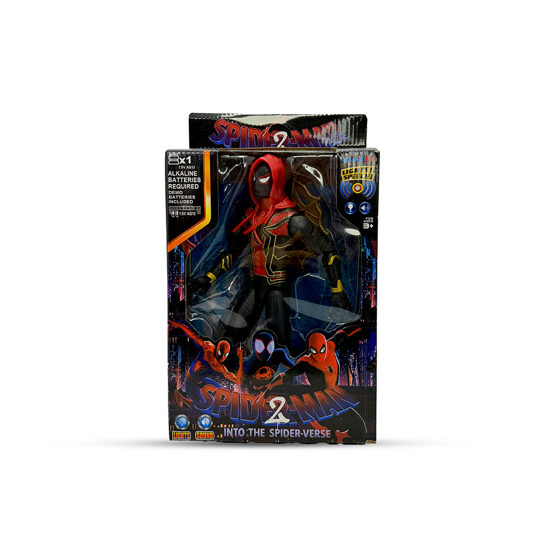 Figura Spider-Man Into the Spider-Verse 21 cm con Luces y Sonido