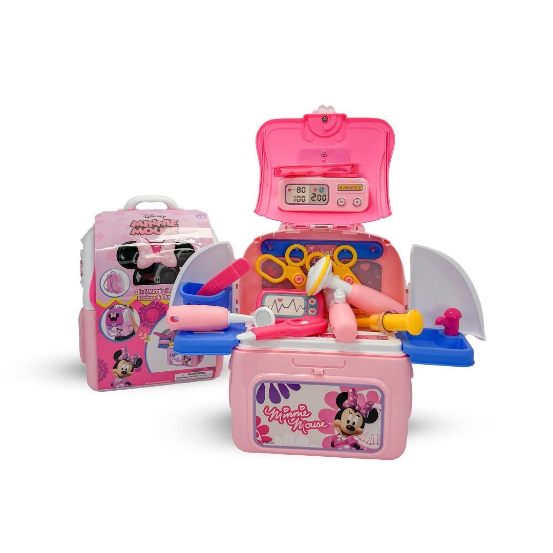 Bolso Minnie Doctora 2 en 1 Disney Set de Juego