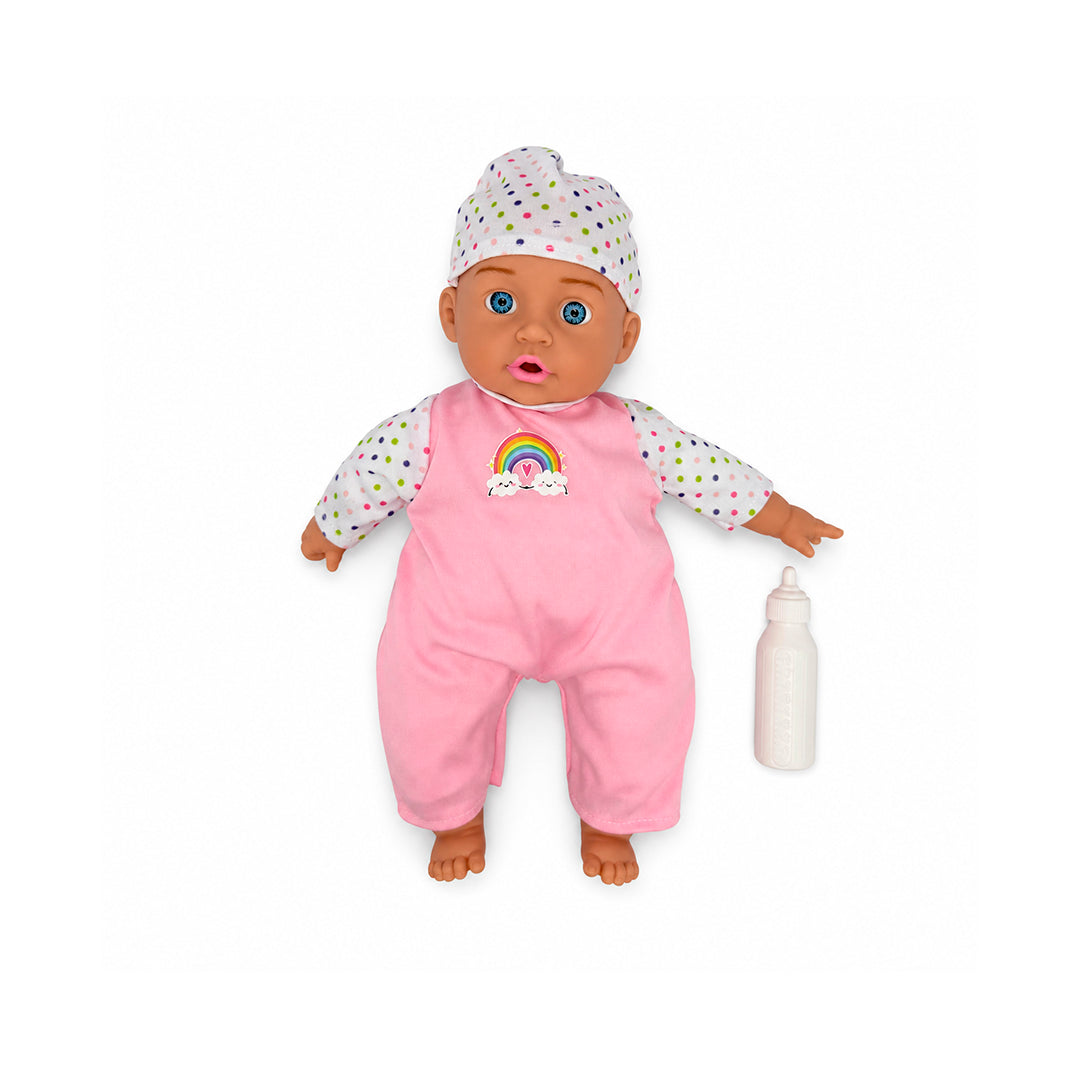 Muñeco Bebé My First Doll Baby Care 30 cm con Sonidos