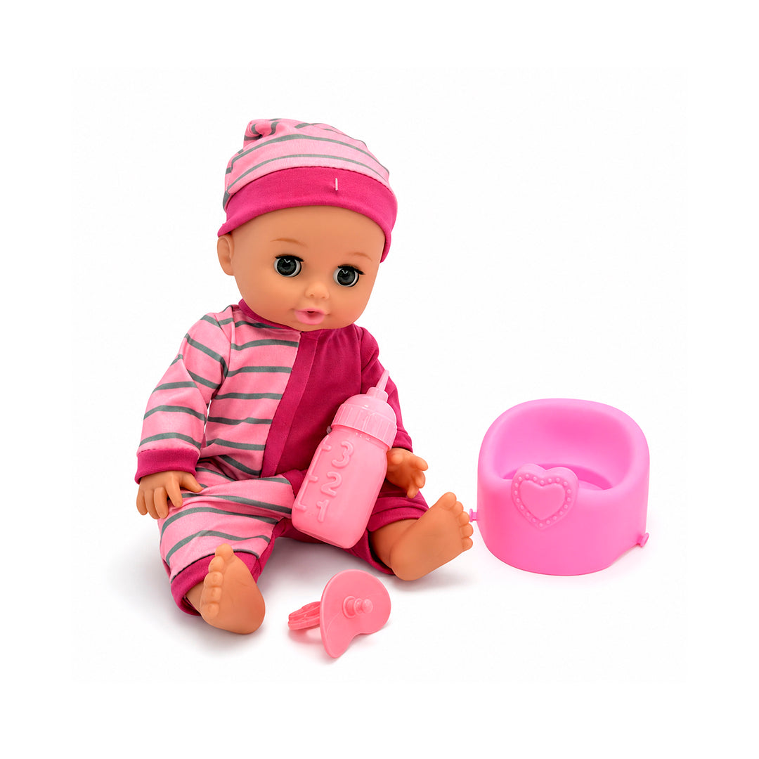 Bebé con Sonido y Accesorios  VinylDoll 30 cm