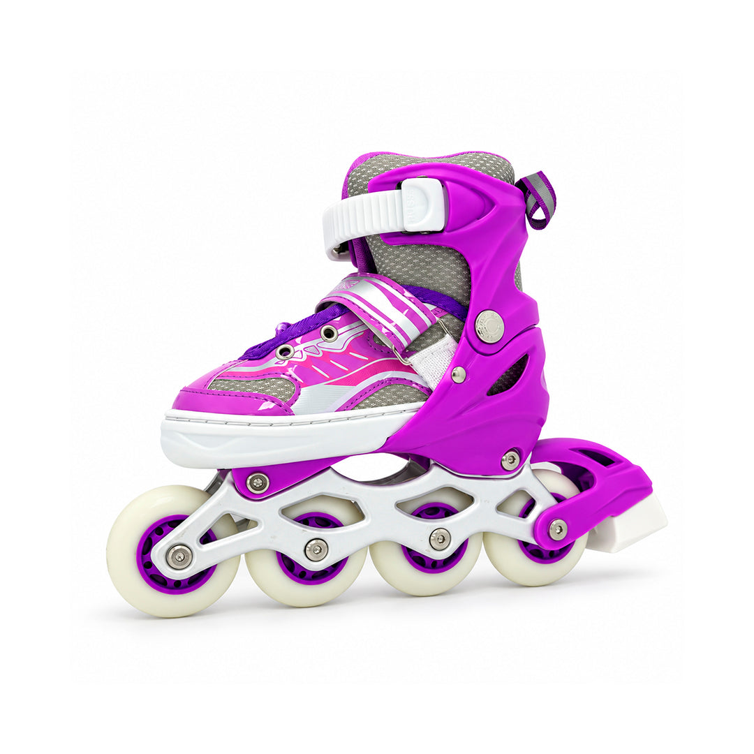 Patines Infantil 34-38 con Casco y Protecciones