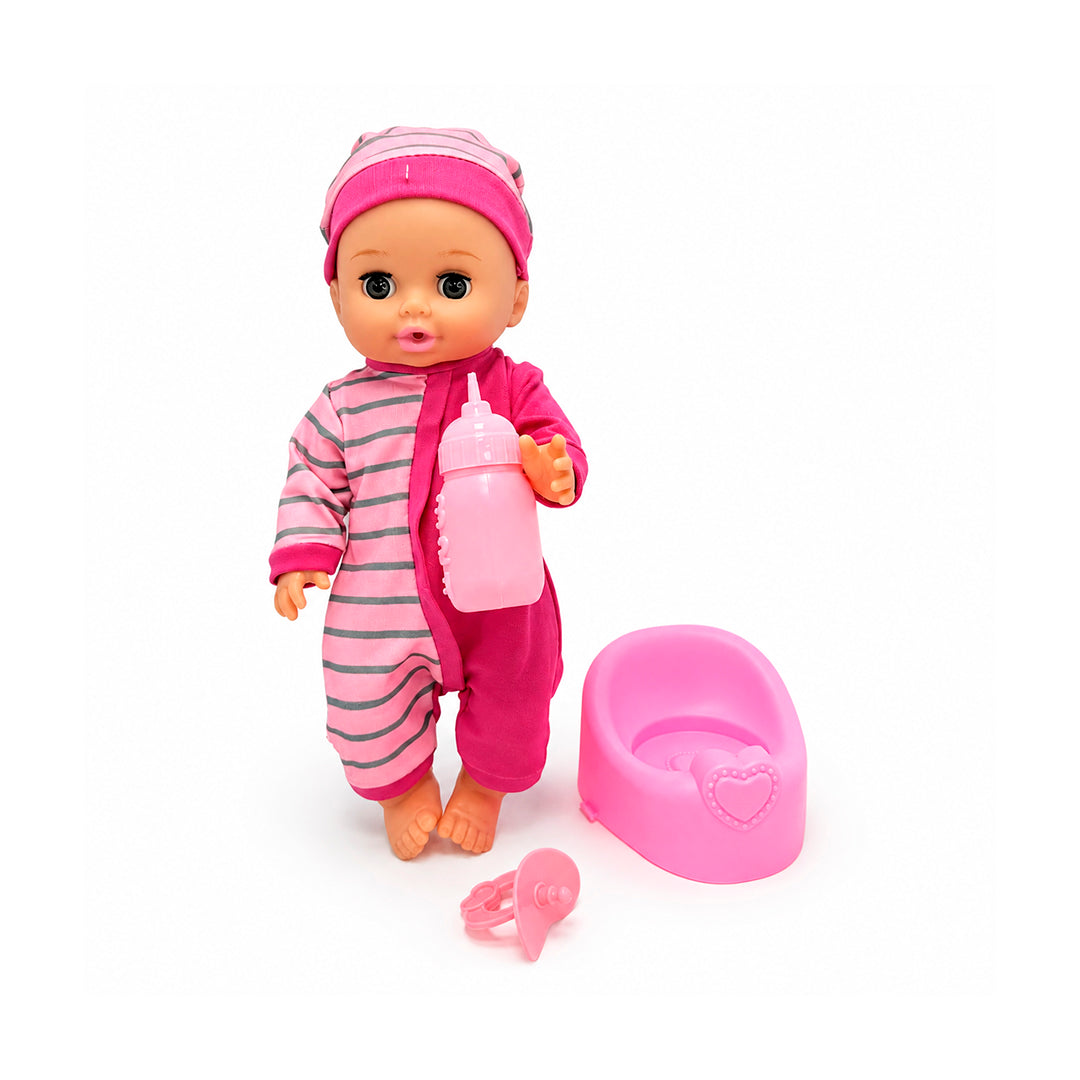 Bebé con Sonido y Accesorios  VinylDoll 30 cm