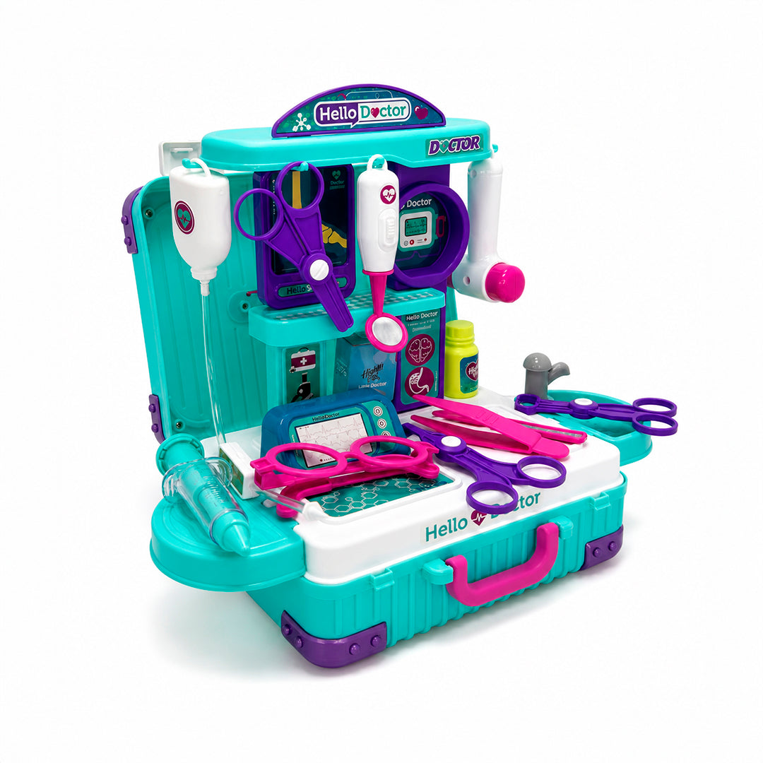 Maleta Doctora 3 en 1 Ref. 008-305A Estación Médica Infantil