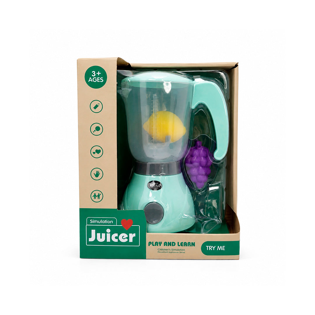 Licuadora de Juguete Verde Menta con Luz y Movimiento