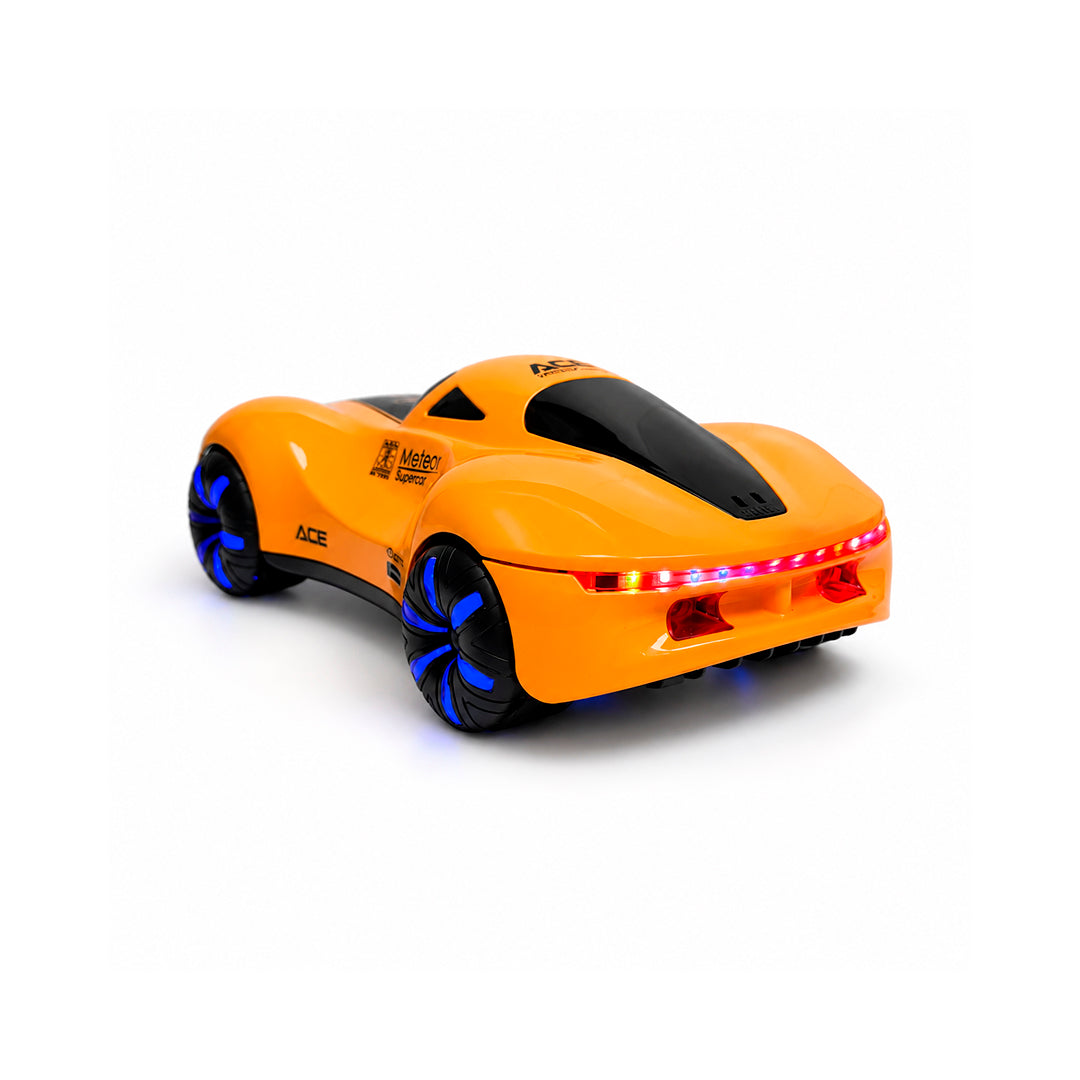 Carro Futurista Supercar RC con Luces, Sonido y Efecto Humo - Control remoto
