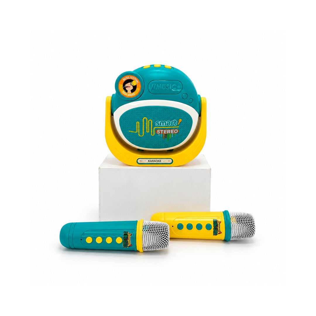 Karaoke Infantil Smart Singer con 2 Micrófonos Bluetooth