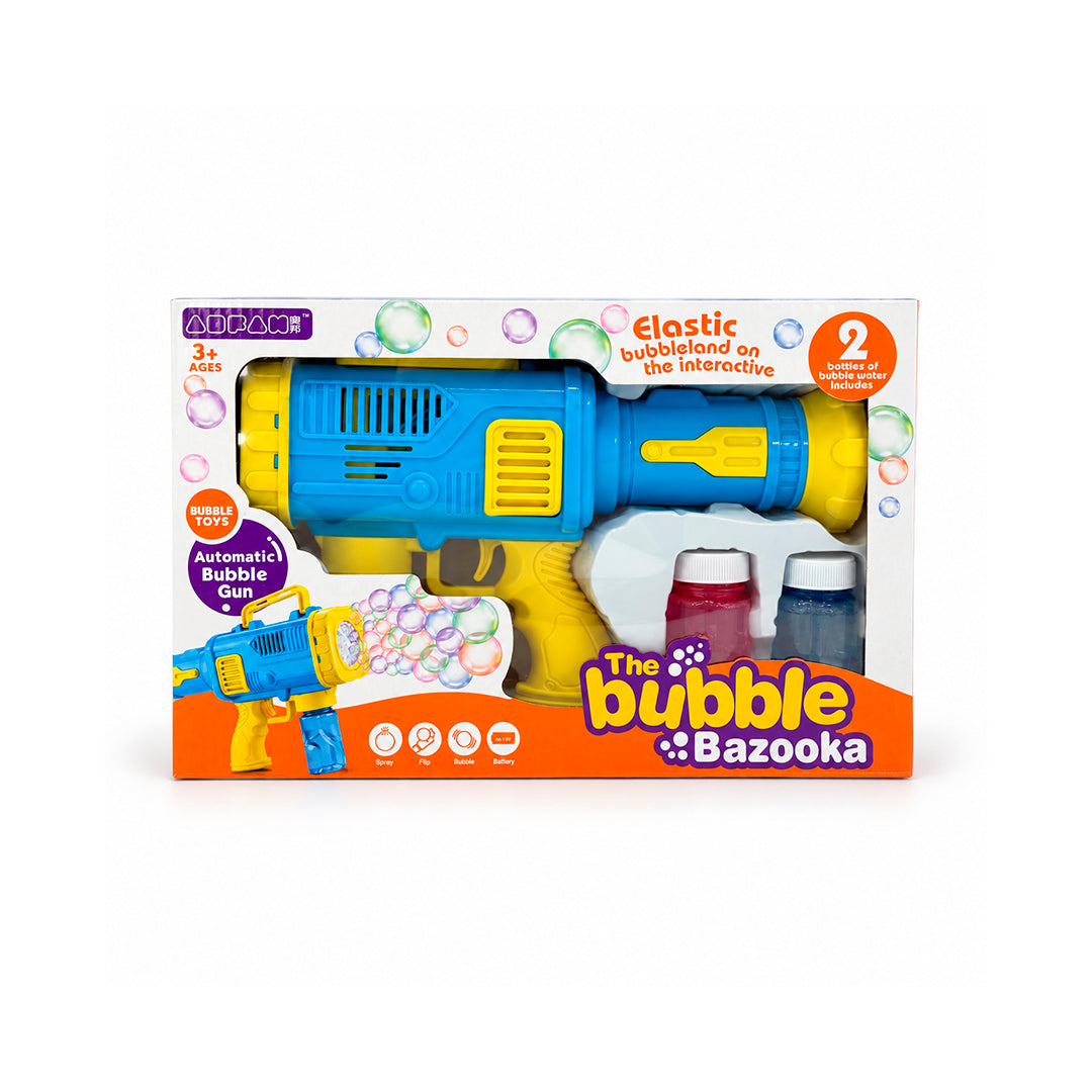 Lanzador de Burbujas Automática con Luces y 2 Líquidos