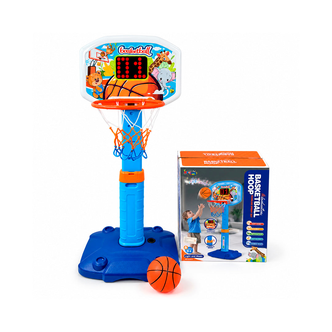 Cancha de Basketball Infantil con Luces y Sonido