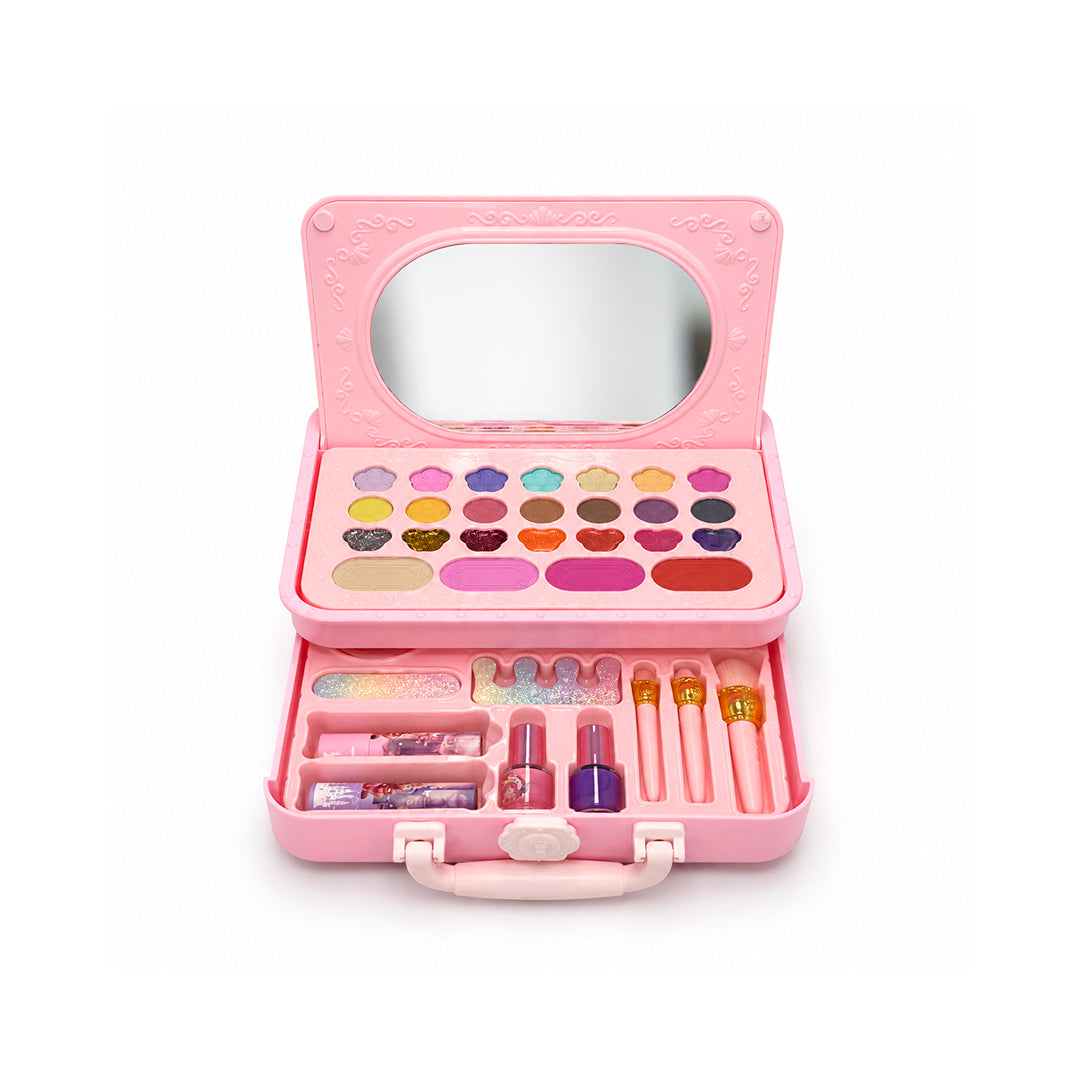Maleta de Maquillaje para Niñas Grande con Espejo y Accesorios