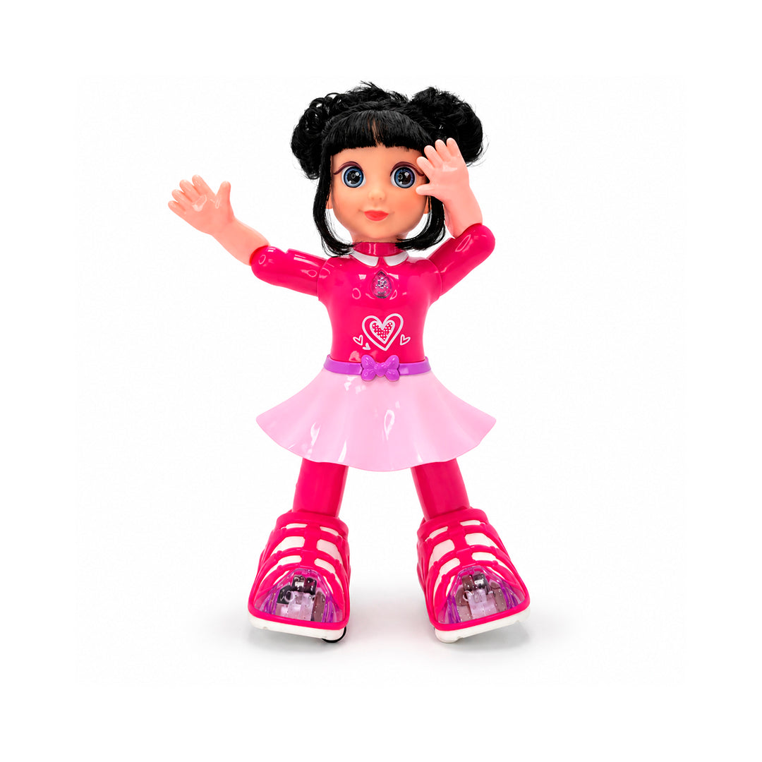Muñeca Bailarina con Patines, Luces y Música