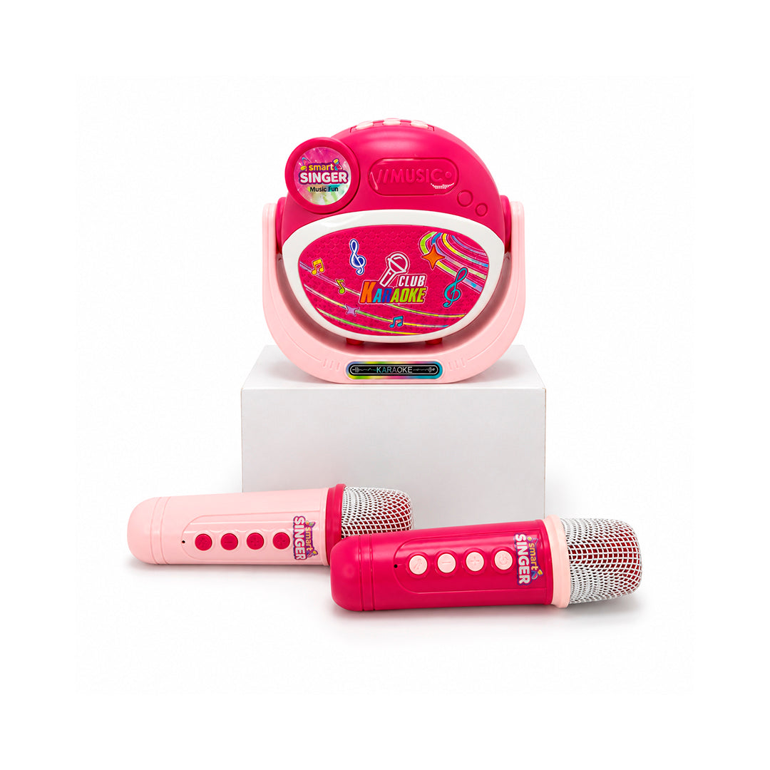 Karaoke Infantil Smart Singer con 2 Micrófonos Bluetooth
