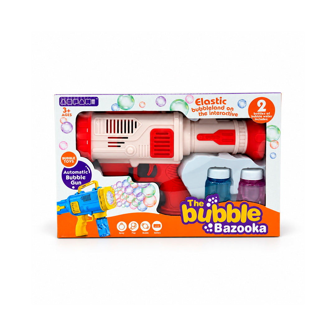 Lanzador de Burbujas Automática con Luces y 2 Líquidos