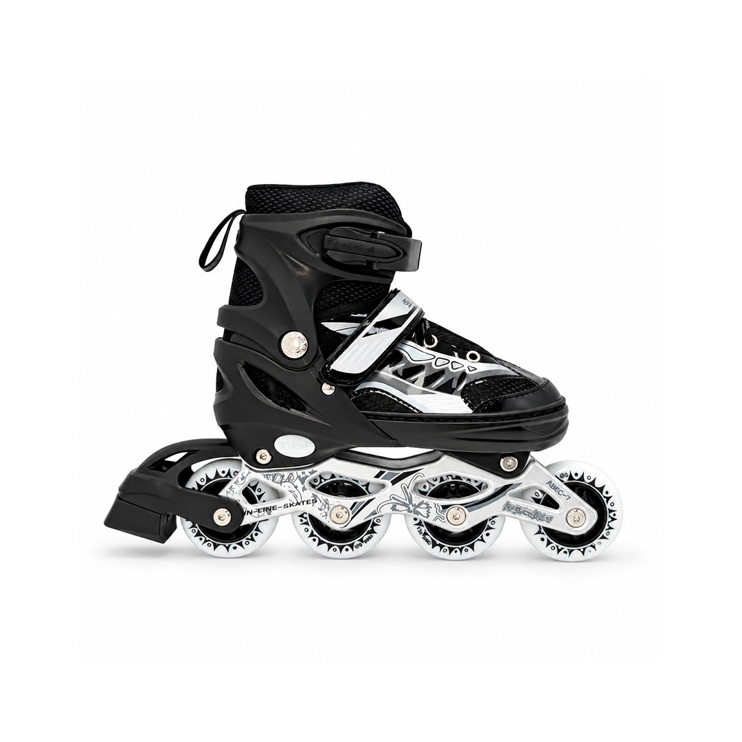Patines Infantil 34-38 con Casco y Protecciones