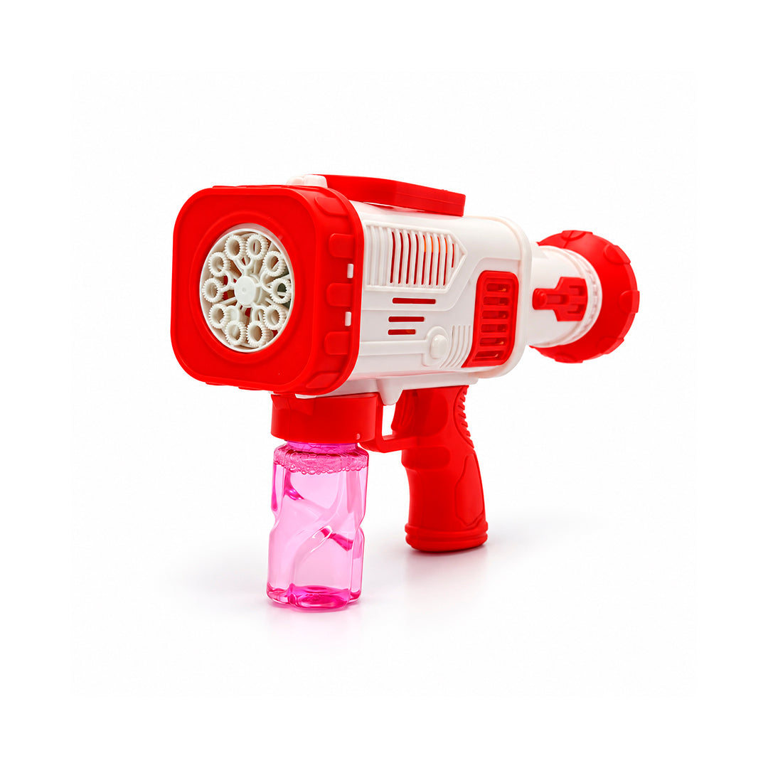 Lanzador de Burbujas Automática con Luces y 2 Líquidos