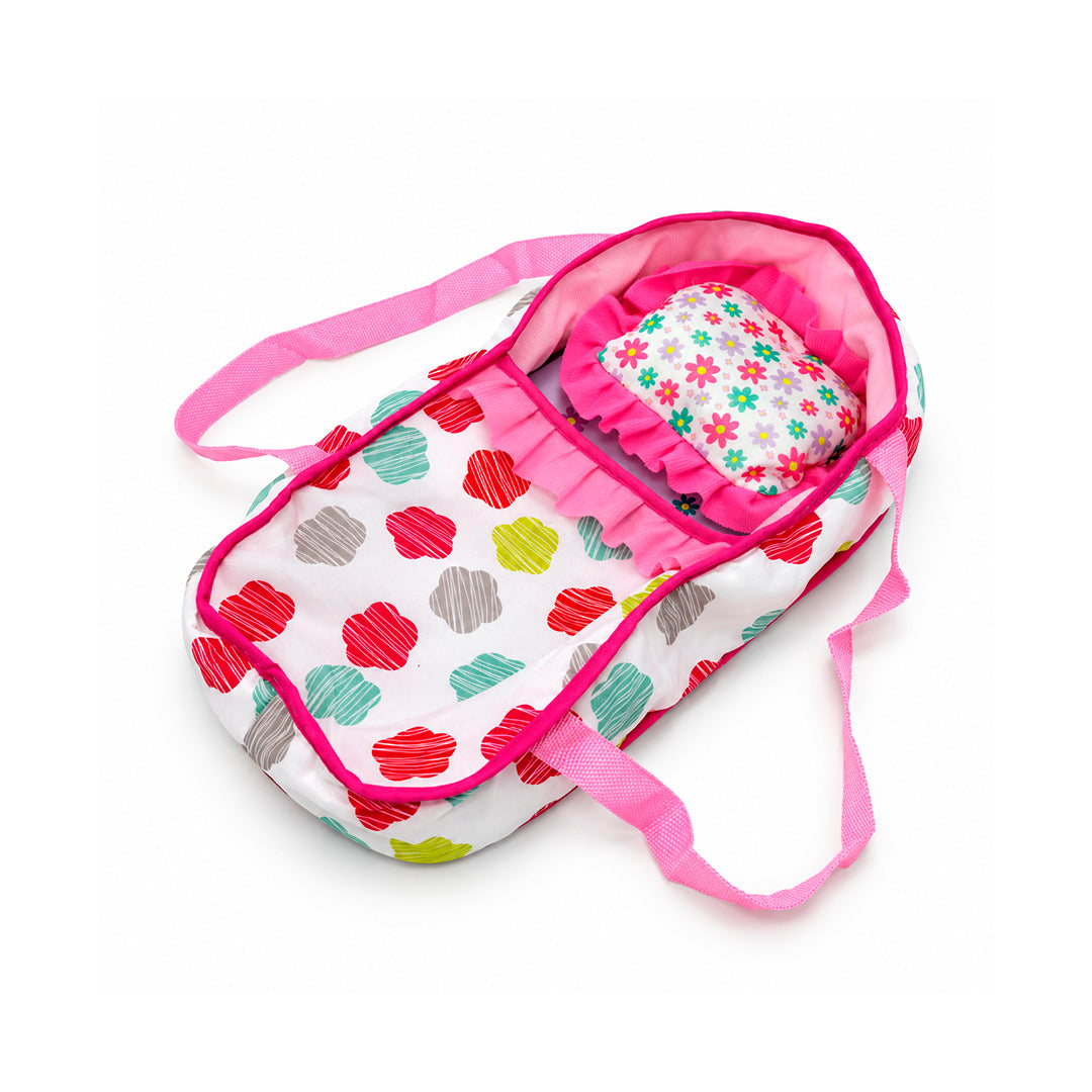 Bebé con Cargador 33 cm con Sonidos y Bolso