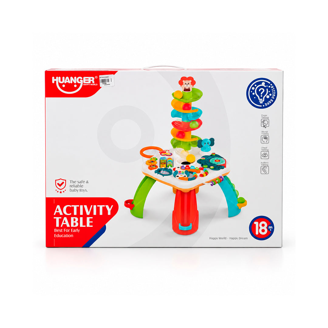 Mesa de Actividades Huanger Interactiva 75 cm con Luces y Sonidos - Didáctico