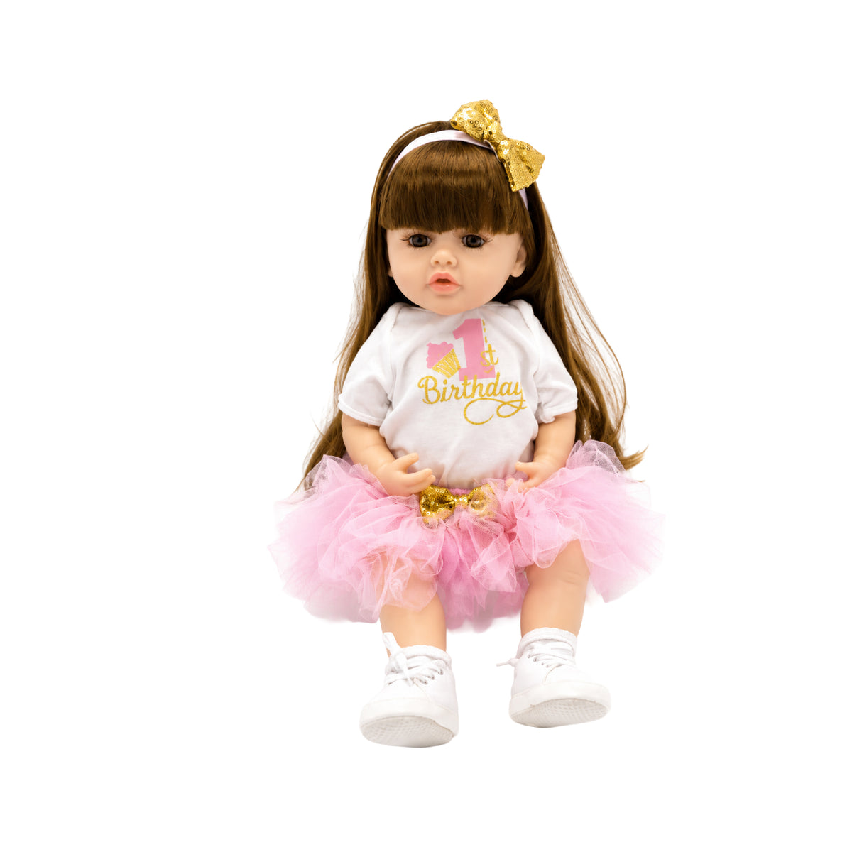 Sofía Muñeca Bebé Realista Silicona 55 cm