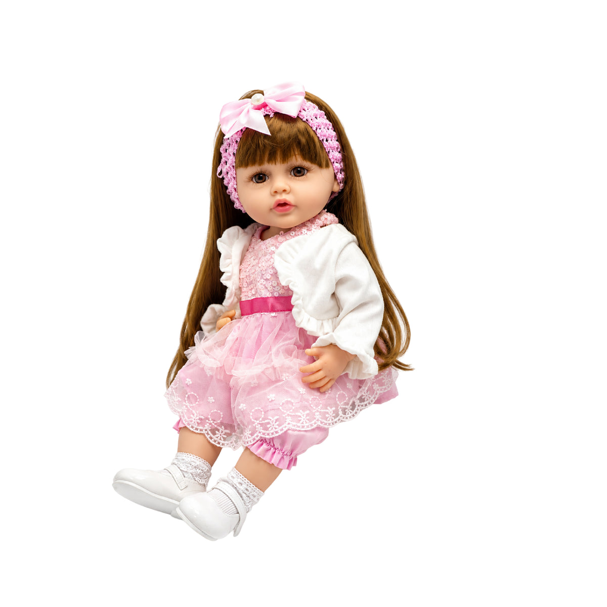 Sofía Muñeca Bebé Realista Silicona 55 cm