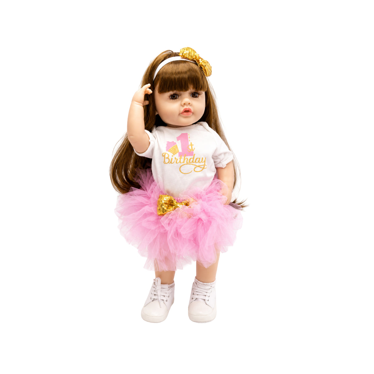 Sofía Muñeca Bebé Realista Silicona 55 cm