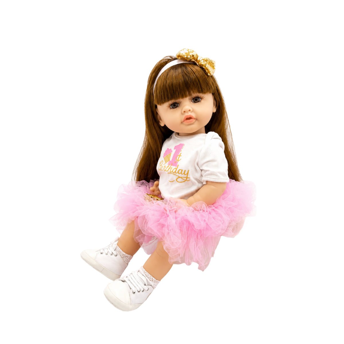 Sofía Muñeca Bebé Realista Silicona 55 cm