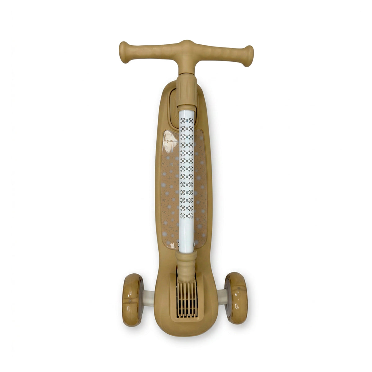 Patineta Infantil 3 Ruedas con Luces LED y Sonido - Colores Nude