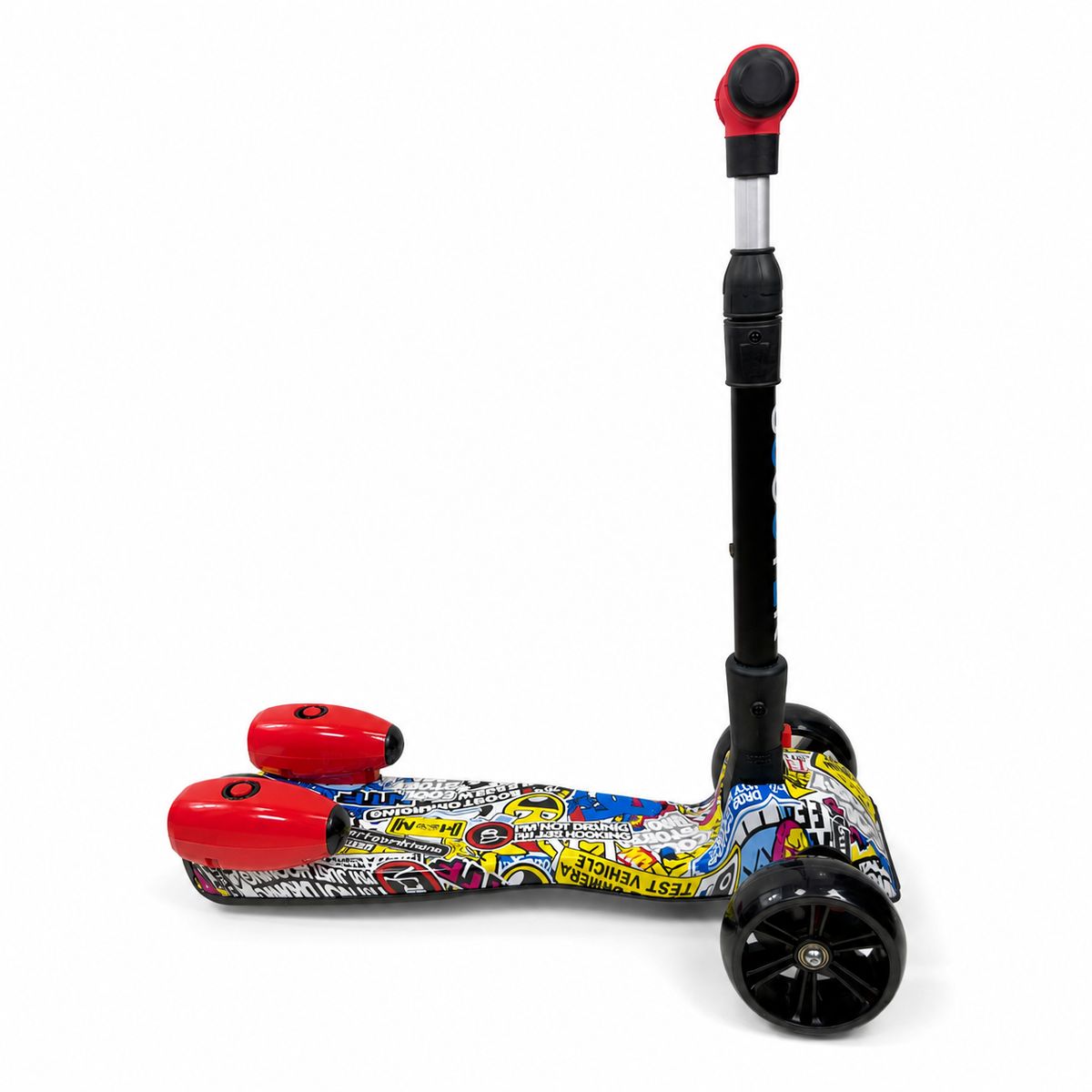 Patineta Scooter Infantil Humo y Bluetooth - Niños