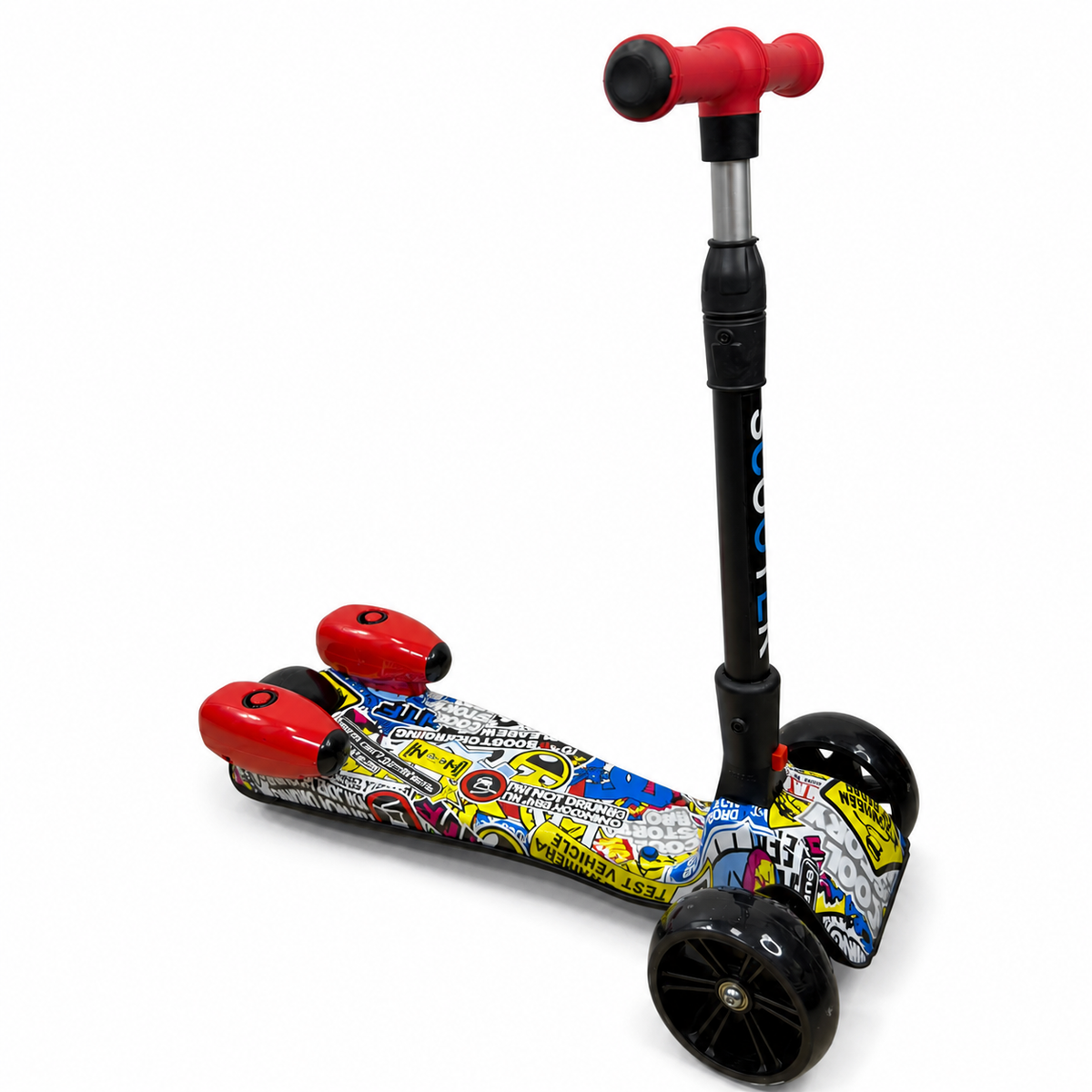 Patineta Scooter Infantil Humo y Bluetooth - Niños