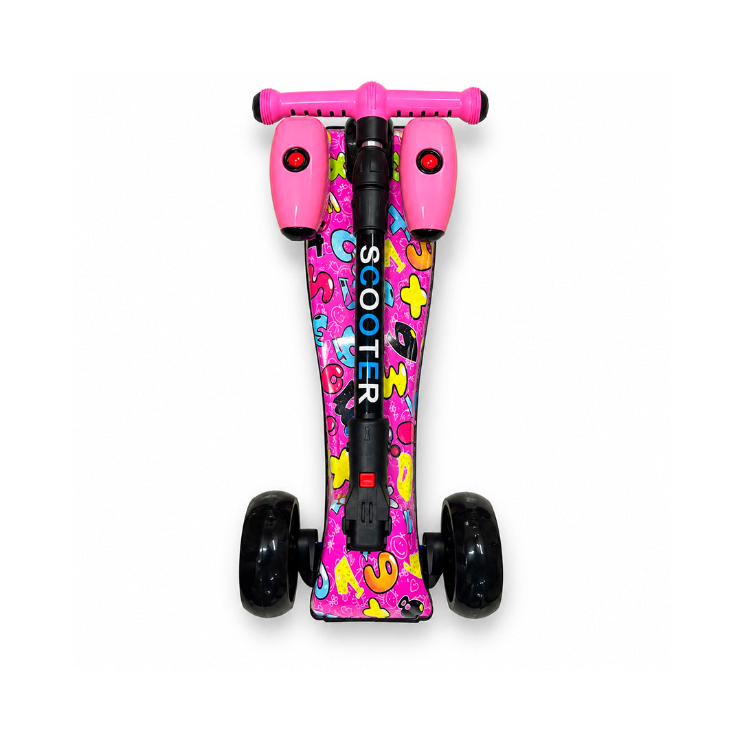Patineta Scooter Infantil Humo y Bluetooth - Niñas
