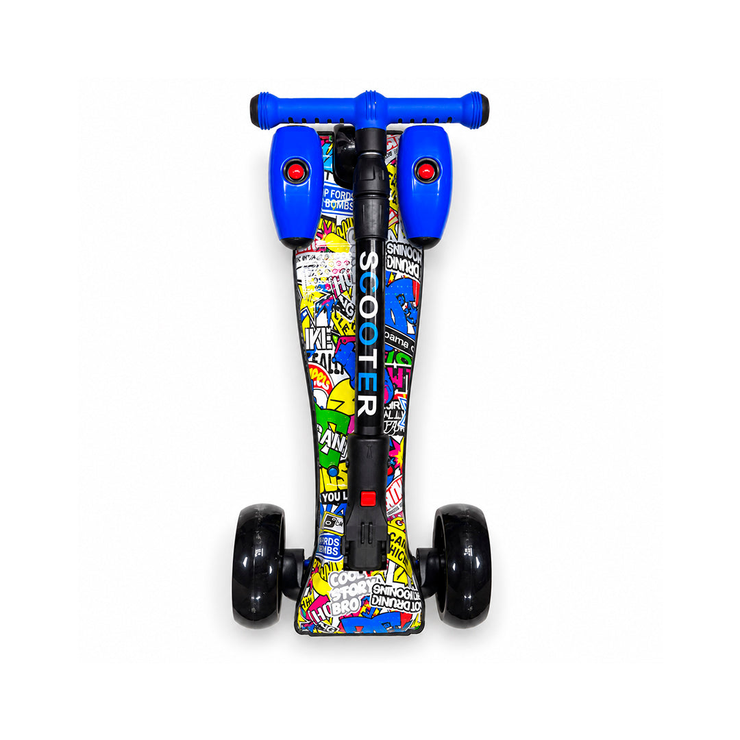 Patineta Scooter Infantil Humo y Bluetooth - Niños