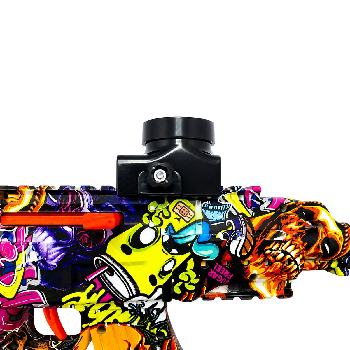 Lanzador Hidrogel AK-47 2 en 1 Water Bullet Gun con Luces Automático y Manual