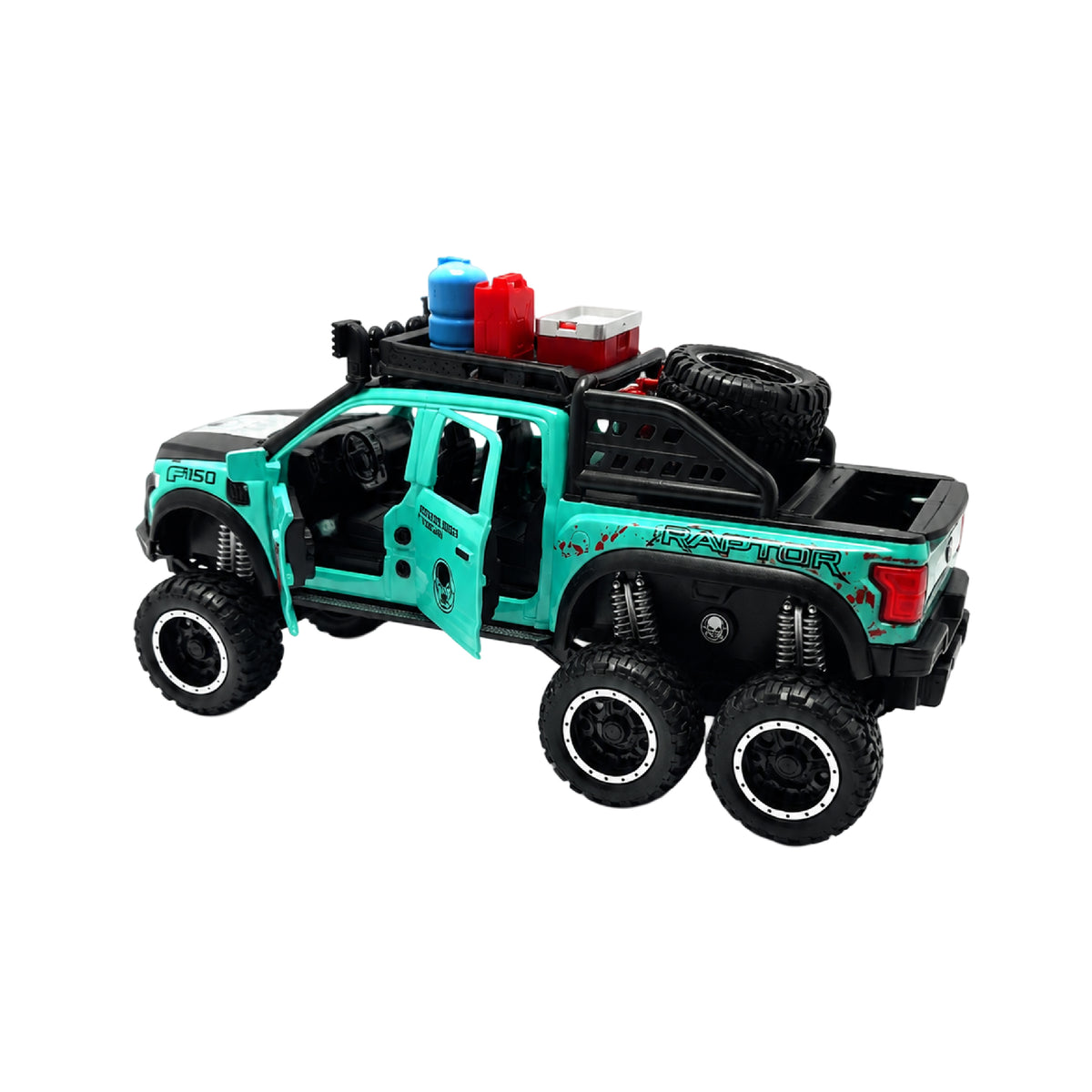 Camioneta Ford Raptor F150 Escala 1:24 Coleccionable