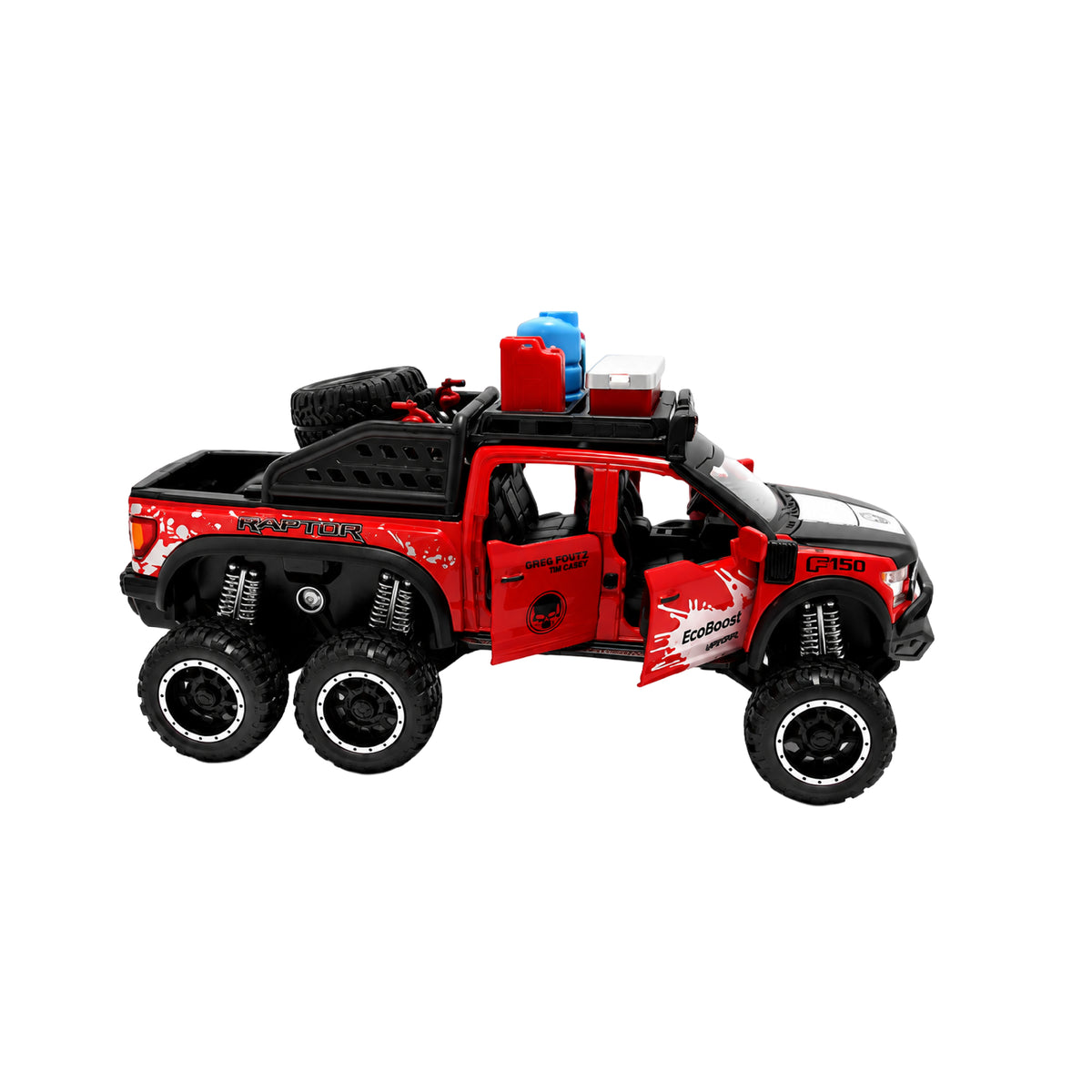 Camioneta Ford Raptor F150 Escala 1:24 Coleccionable