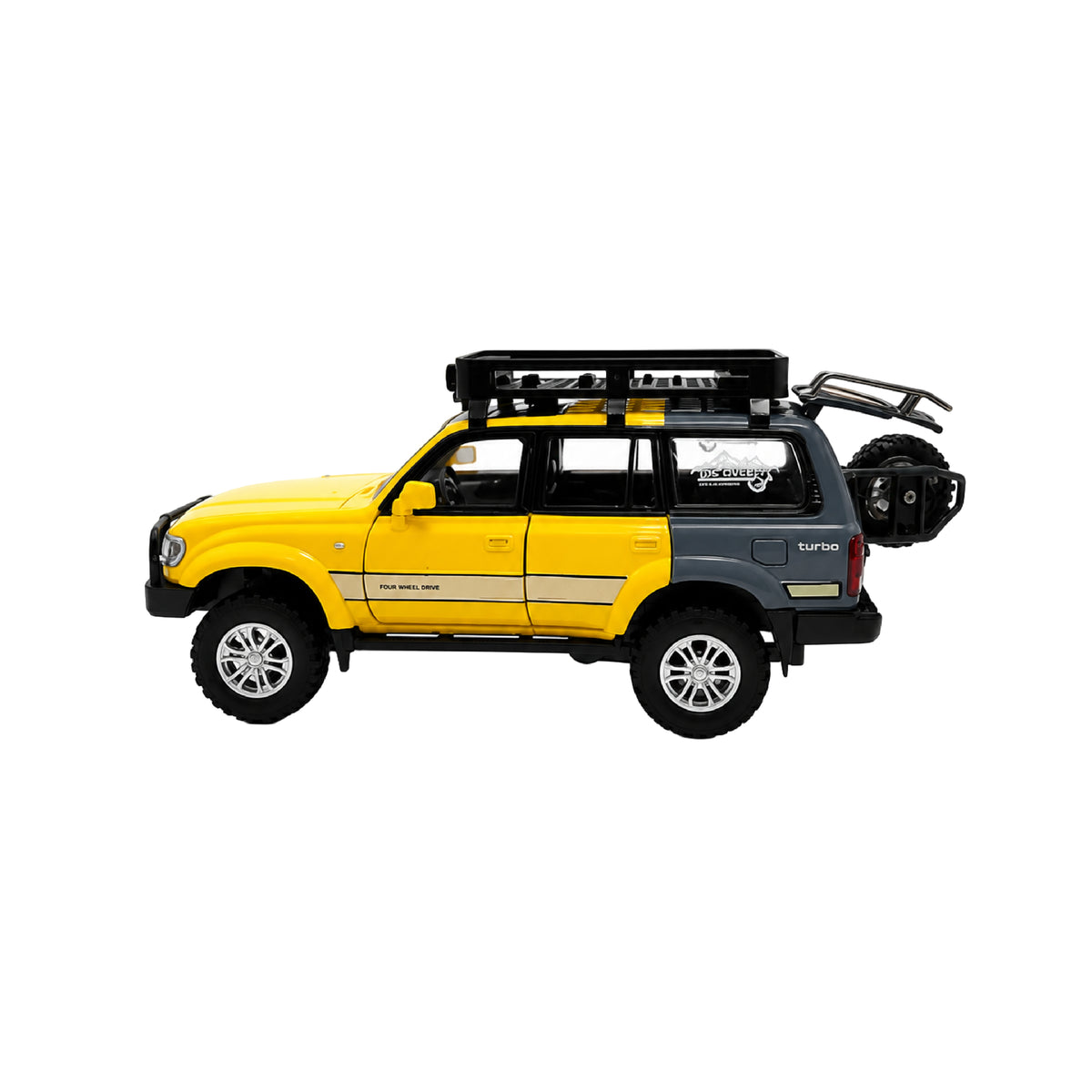 Camioneta Toyota Land Cruiser LC80 Escala 1:24 Coleccionable