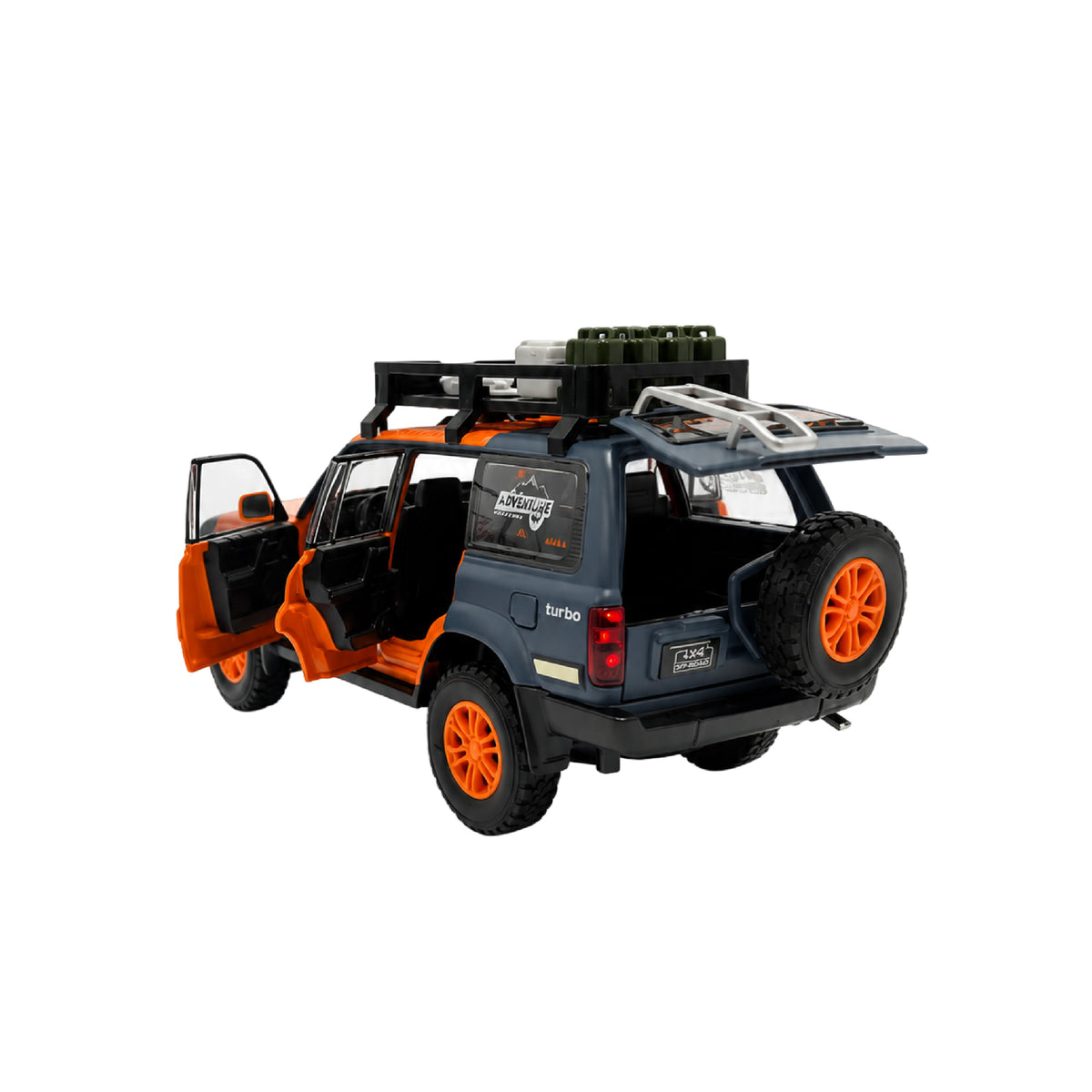 Camioneta Toyota Land Cruiser LC80 Escala 1:24 Coleccionable