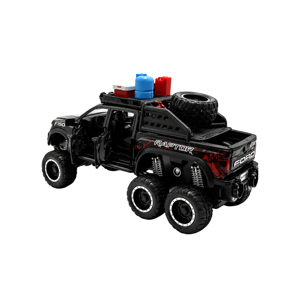 Camioneta Ford Raptor F150 Escala 1:24 Coleccionable
