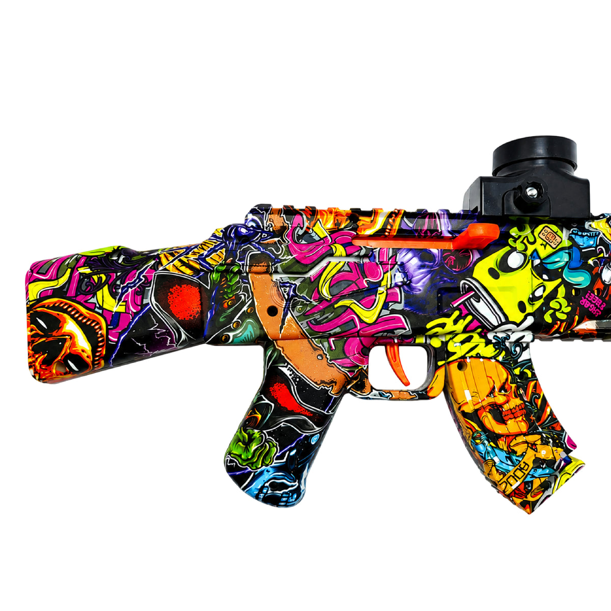 Lanzador Hidrogel AK-47 2 en 1 Water Bullet Gun con Luces Automático y Manual
