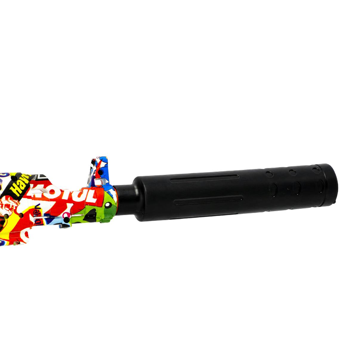 Lanzador Hidrogel AK-47 2 en 1 Water Bullet Gun con Luces Automático y Manual