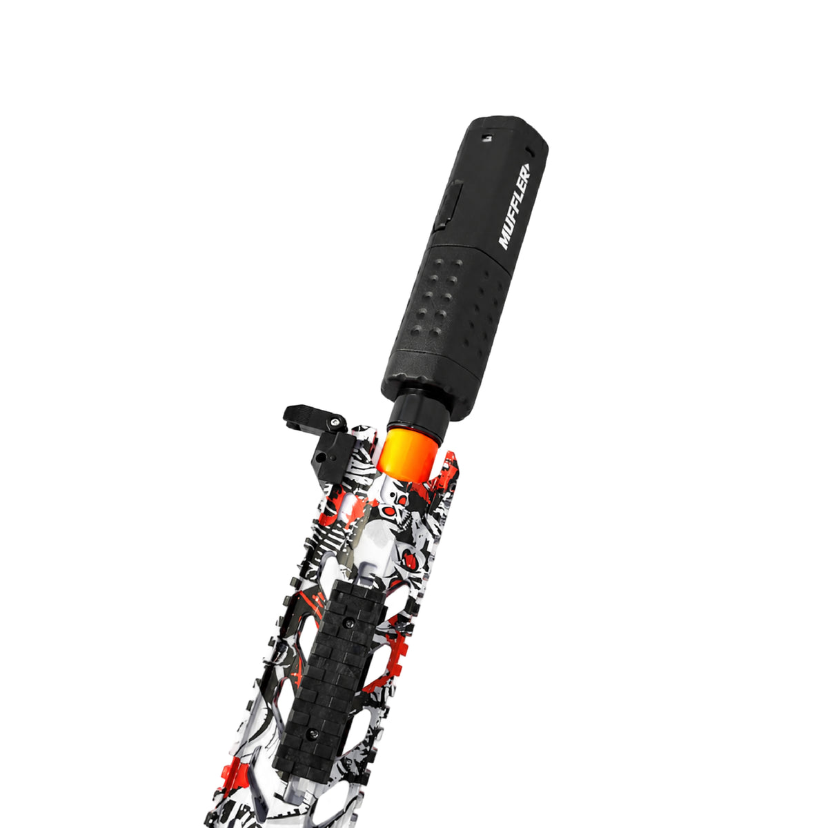 Lanzador Hidrogel M4 Viper con Simulación de Humo y luces Recargable USB 7-8 MM
