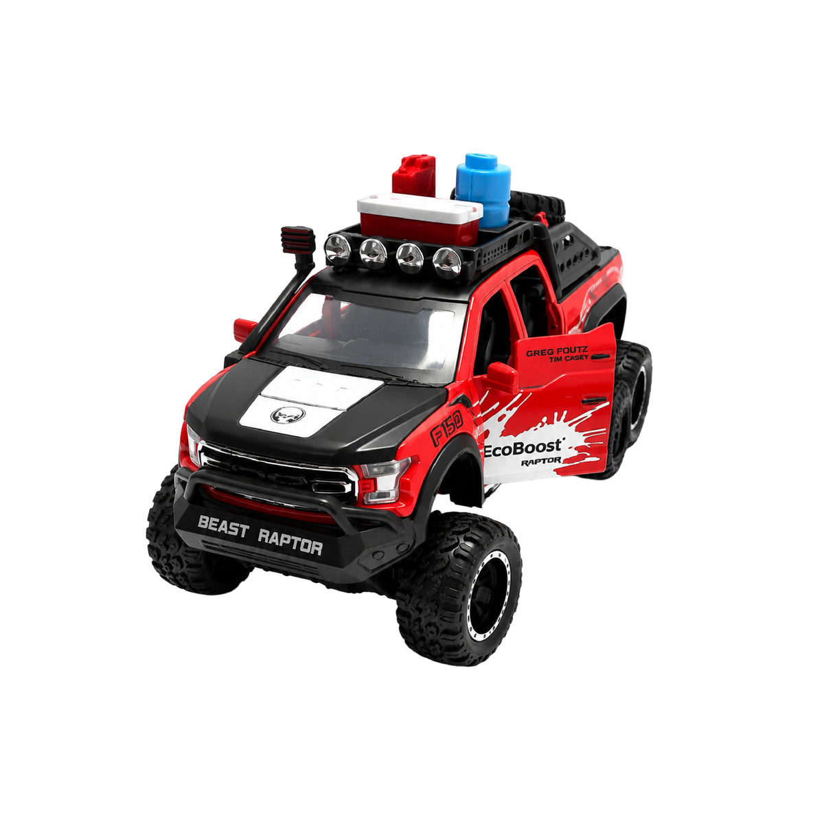 Camioneta Ford Raptor F150 Escala 1:24 Coleccionable