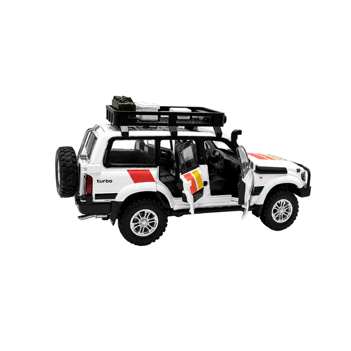 Camioneta Toyota Land Cruiser LC80 Escala 1:24 Coleccionable