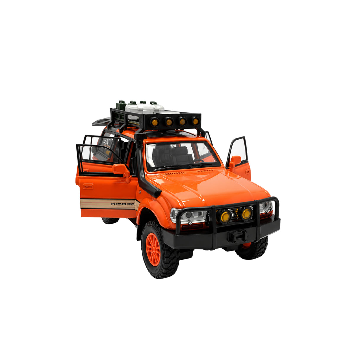 Camioneta Toyota Land Cruiser LC80 Escala 1:24 Coleccionable