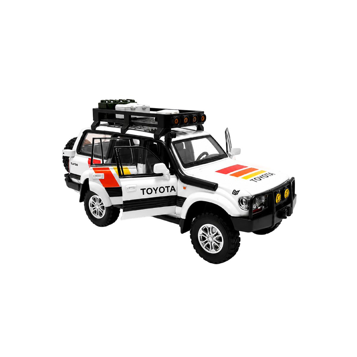 Camioneta Toyota Land Cruiser LC80 Escala 1:24 Coleccionable